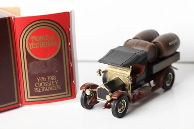 Matchbox 1:43 Y-26 1918 Crossley Bierwagen schwarz braun in OVP (311054) #5923# - Bild 1 von 3