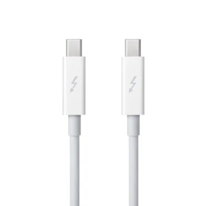 CABLE ORIGINAL OFICIAL APPLE THUNDERBOLT 2 2M A1410 BLANCO MD861ZM/A ORIGINAL - Imagen 1 de 2