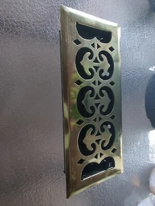 Brass Air vent/Register Cover Vintage - Picture 1 of 5