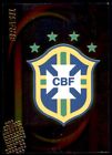 Panini World Cup 2002 Card - Brasil Badge Foil No. 122