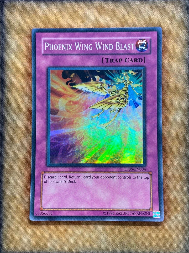 Yugioh Phoenix Wing Wind Blast CP06-EN004 Super Rare LP - Image 1 of 1