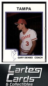 Gary Denbo 1987 ProCards #1319  Tampa Tarpons Coach