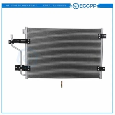AC Condenser A/C Air Conditioning For Dodge Ram 2500 3500 1998- 02 Aluminum 4983 - Image 1 of 4