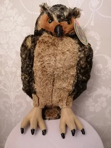 Melissa & Doug 16 inch 40cm Owl Plush Toy - Picture 1 of 3