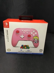 Genuine POWER A Wireless Controller Nintendo Switch (SUPER MARIO PRINCESS PEACH) - Picture 1 of 4