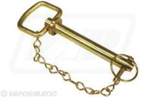 Pin de enlace/barra de arrastre y pasador de linchamiento para tractor. (Longitud: 158 mm) - Imagen 1 de 1