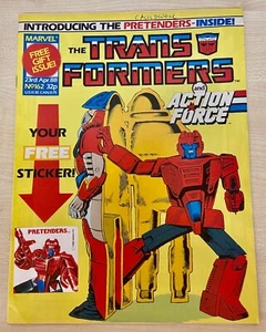 Marvel UK: Transformers Comic - Nr.162 inklusive gratis Sticker Geschenk - Bild 1 von 6