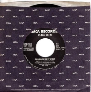 Elton John – Crocodile Rock / Elderberry Wine 45 Vinyl Record - Picture 1 of 24
