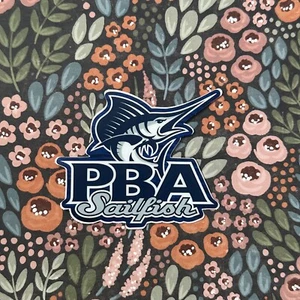 PBA Palm Beach Atlantic Sailfish Vinyl Sticker Waterproof Laptop Student Alumni - Picture 1 of 16