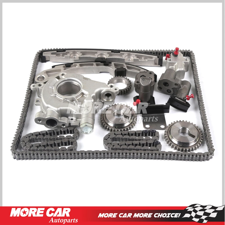Kit de corrente de distribuição bomba de óleo para 2002-2007 Nissan 350Z Murano Maxima 3.5L V6 VQ35DE - Imagem 1 de 4