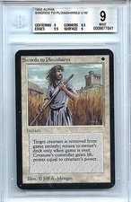 MTG Alpha Swords to Plowshares BGS 9 (9.0) Mint Magic WOTC Card 7841