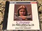 Chopin 24 Preludes Nocturnes Jean-Yves Thibaudet Op 28 Denon Cd. Cm 1742
