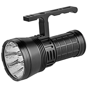 Haikelite HK08 100W High Power Flashlight 60000 Lumen 1340m Range USB Charging - Picture 1 of 31
