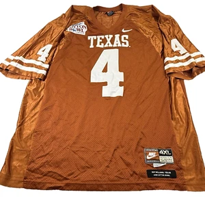 Camiseta vintage Nike Texas Longhorns Roy Williams #4 2003 Cotton Bowl 4XL +2 NCAA - Imagen 1 de 8