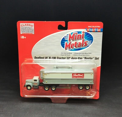 CMW Mini Metals #31121  Sealtest Dairy Products IH R-190 Tractor/32' Reefer - Image 1 of 3