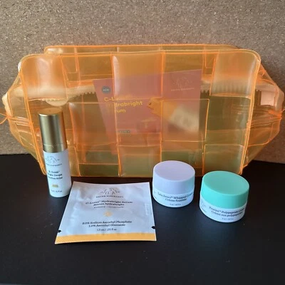 Authentic Drunk Elephant Cream, Serum, Drops Sample Size & Bag Set Of 4 New - Image 1 of 3