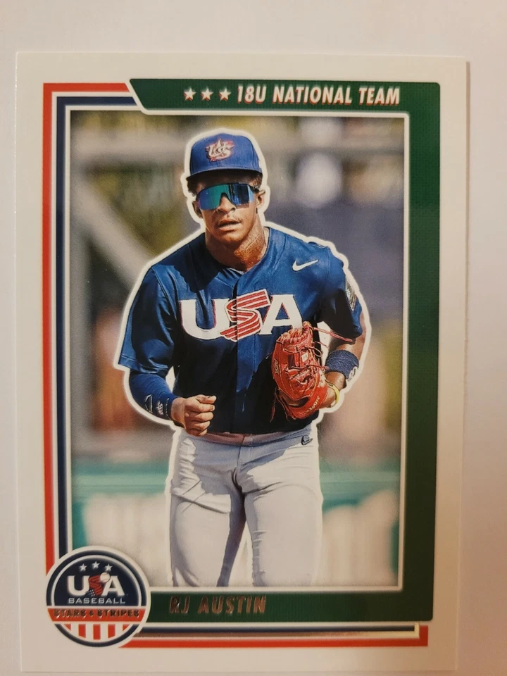 Lot of 70- Panini 2022 USA Baseball stars & stripes RJ AUSTIN 70 cards R.J. r j - Image 1 of 1