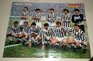Poster Squadra Juventus/Rummenigge 1984/85 Ottimo 46x35! ▓ - Picture 1 of 2