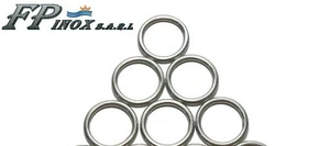 Anneaux inox 316 Rond 5 x 30 mm intérieur ( Lot de 6 ) inox A4 - Imagen 1 de 1