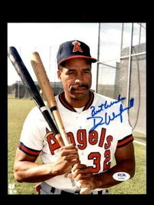 Dave Winfield PSA DNA Coa Signed 8x10 Photo Angels Autograph - Picture 1 of 3