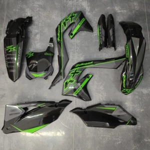 Plastics + Graphics kit Kawasaki KX450 2019-2023 KX250 2021-2024 KXF - Picture 1 of 11