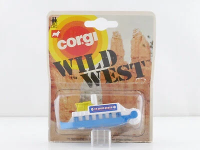 Corgi Toys 113 Wild West Paddle Steamer Ship St. Louis MOC OVP SG 1611-21-27 - Image 1 of 3