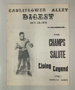 1972 "Cauliflower Alley Digest", Boxing Club, Billy Varga, Gorilla Jones (S) - Picture 1 of 7