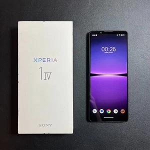 Sony Xperia 1 IV (256GB) - Black - XQ-CT54 - Unlocked - Near Mint - Photo 1/3