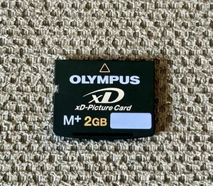 Olympus 2GB xD M+ Memory Picture Card For Digital Cameras - Picture 1 of 2