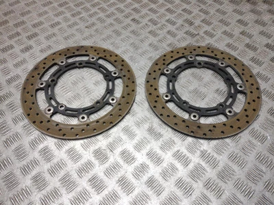 Juego de discos de freno delanteros Yamaha FZ6 FZ6-N 2007 Foto 1 de 4