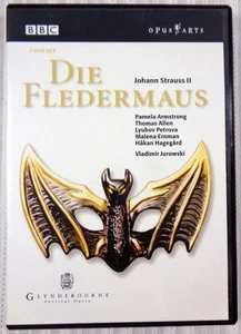 Johann Strauss II DVD Set - Die Fledermaus - Armstrong Allen Petrova Ernman VG! - Imagen 1 de 3