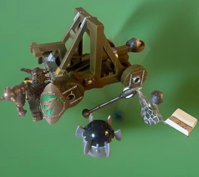 Mega Bloks 9886 Dragon Sorcerer's Lair Krystal War Catapult Replacement Part Lot - Image 1 of 2