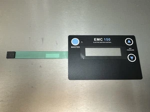 EMC 150 Electric Motor Controller, Front Panel Membrane Switch Replacement, New - Picture 1 of 3