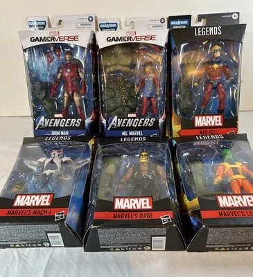 NEW Marvel Legends Gamerverse Abomination 2020 BAF Complete 6 Figure Set - Image 1 of 4