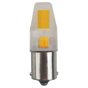 Satco 3watt LED BA15S base 5000K Non-Dimmable Clear 12volts Light Bulb - Picture 1 of 1