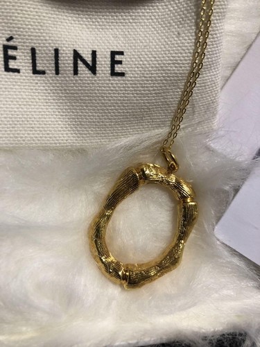 Collana CELINE Phoebe O Initiahawaiian Shirtlfabeto Collana Oro