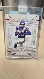 Panini Flawless Legends Cris Carter 2023 - Inserto de diamante - #03/10 (Vikingos) - Imagen 1 de 2