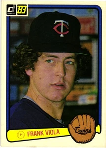 1983 Donruss - Frank Viola #382 (RC) - Bild 1 von 2