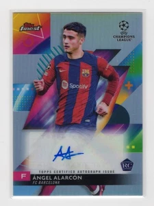 2023-24 Topps Finest UCC - Angel Alarcon - Refractor Rookie Auto - Picture 1 of 1