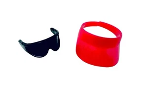 Mattel Vintage 1996 Ken Doll Fashion Avenue Sunglasses & Red Sun Visor Set 14676 - Picture 1 of 19
