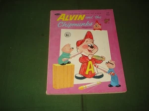 Libro para colorear Whitman ALVIN and the Chipmunks 1142 128 páginas 1966 mayormente sin color - Imagen 1 de 5