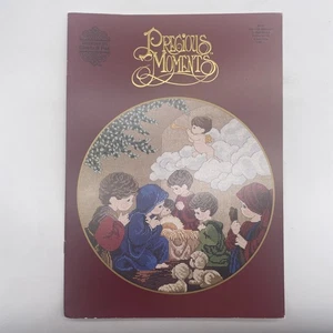 Precious Moments Cross Stitch Booklet Come Let Us Adore Him - Picture 1 of 4