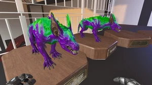 Par ARK ASA Ascendido Pve Completo Crecido Joker Ravager Niveles 350 y 362 - Imagen 1 de 3