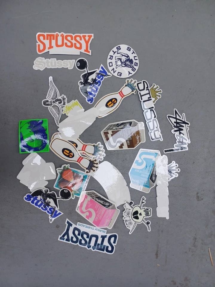 Colección de 30 pegatinas STUSSY auténticas marca Stussy Foto 1 de 2