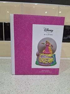 Disney Rapunzel Tangled By Clintons Musical Snow Globe Perfect Condition No Box - Picture 1 of 8