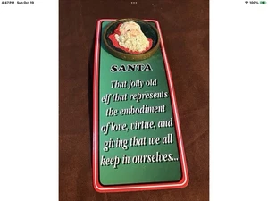 Vintage 1998 House of Lloyd Christmas Santa Pin w Original Package - Picture 1 of 1