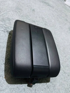 BMW individual E39 5 Series Center Console Armrest Black Leather Arm Rest LHD - Bild 1 von 6