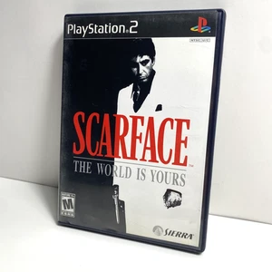 Scarface The World Is Yours - PS2 - Black Label - Case & EN/FR Manuals Only - Bild 1 von 6