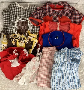 Lote De Colección Ropa Niñas Vestido Falda Pantalón Traje Delantal Suéter 11 Piezas - Imagen 1 de 24