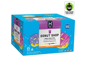 Cialde caffè tostatura media Member's Mark Donut Shop numero 100 sfuse - Foto 1 di 2